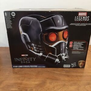 Marvel Legends Star-Lord Helmet - Black and Gold